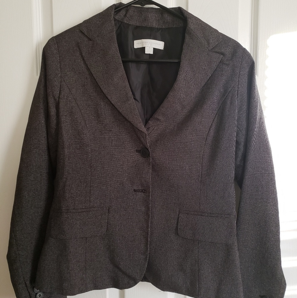 NWOT NY&Co Charcoal Blazer